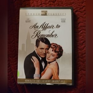 DVD Movie An Affair to Remember starring Cary Grant and Deborah Kerr.